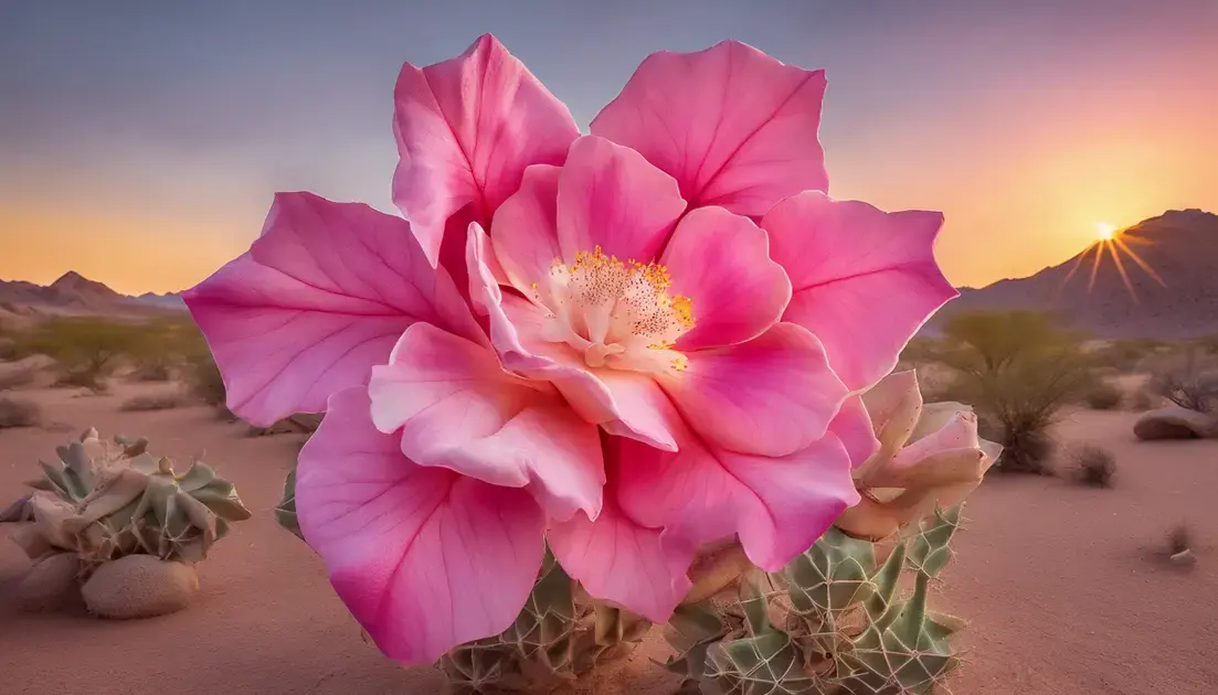 A Rosa do Deserto: Descobrindo o Encanto de uma Flor Única