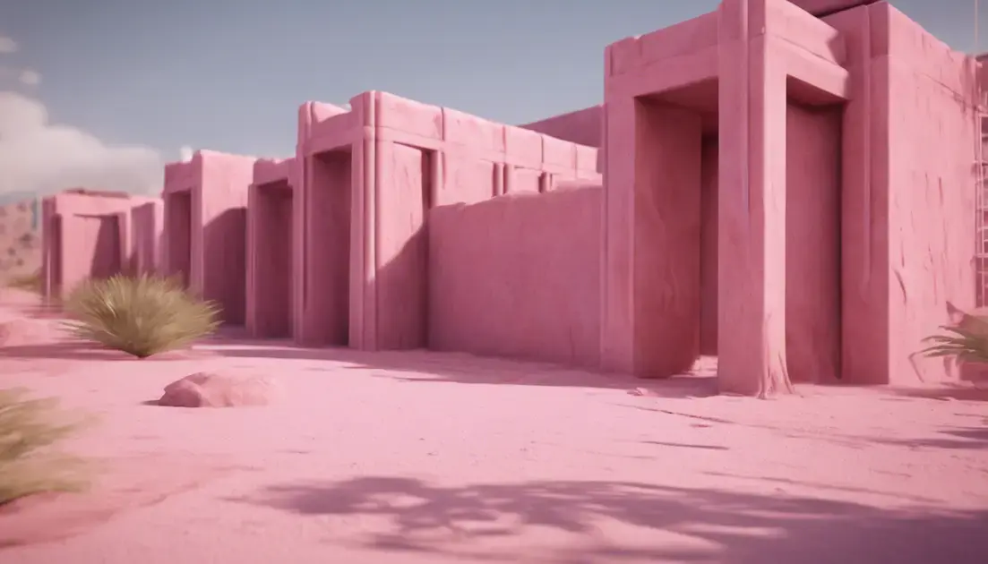 Aplicações e vantagens do cimento rosa do deserto