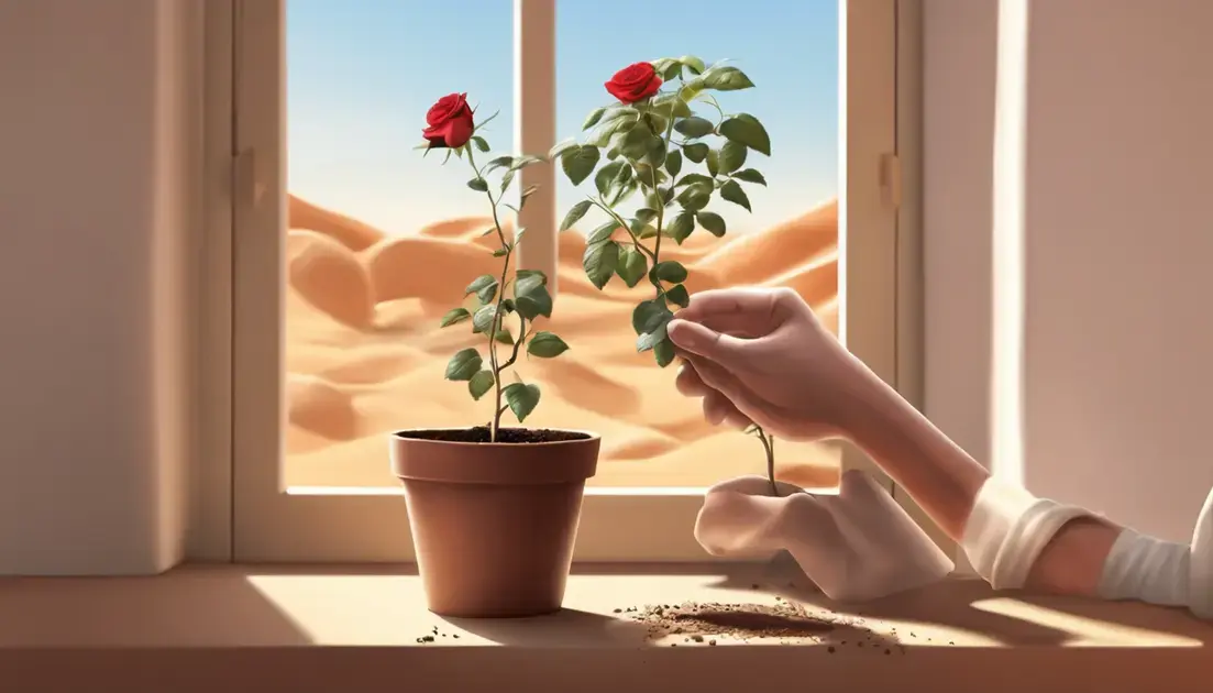 Como cultivar mudas de rosas do deserto com sucesso