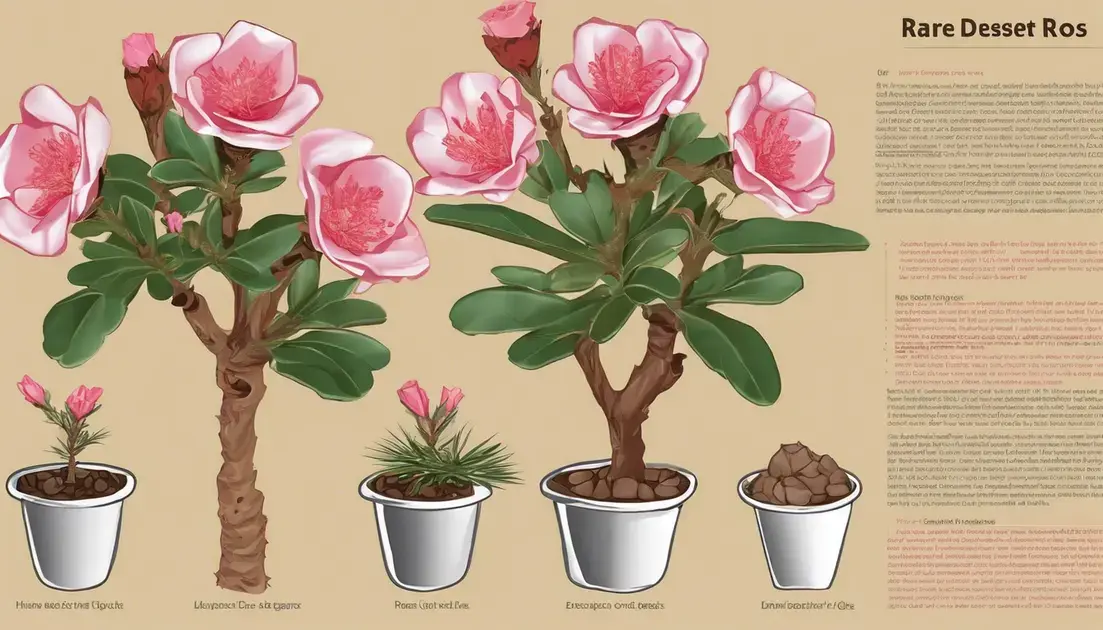 Como Cultivar Rosas do Deserto Raras