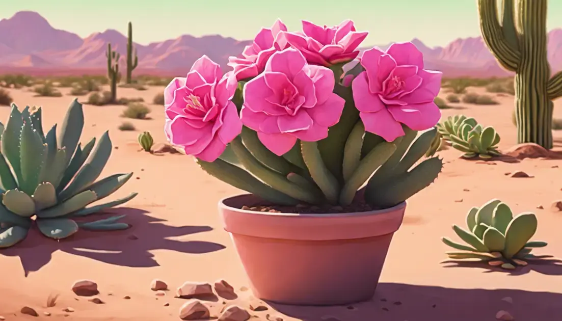 Como plantar e cuidar da planta rosa do deserto