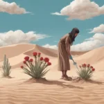 como tirar muda de rosa do deserto