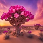 cores da rosa do deserto