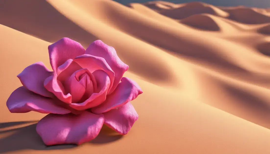 Descubra as Cores Encantadoras da Rosa do Deserto