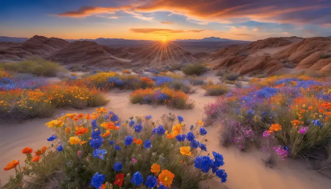 Deserto florido: um fenômeno da natureza