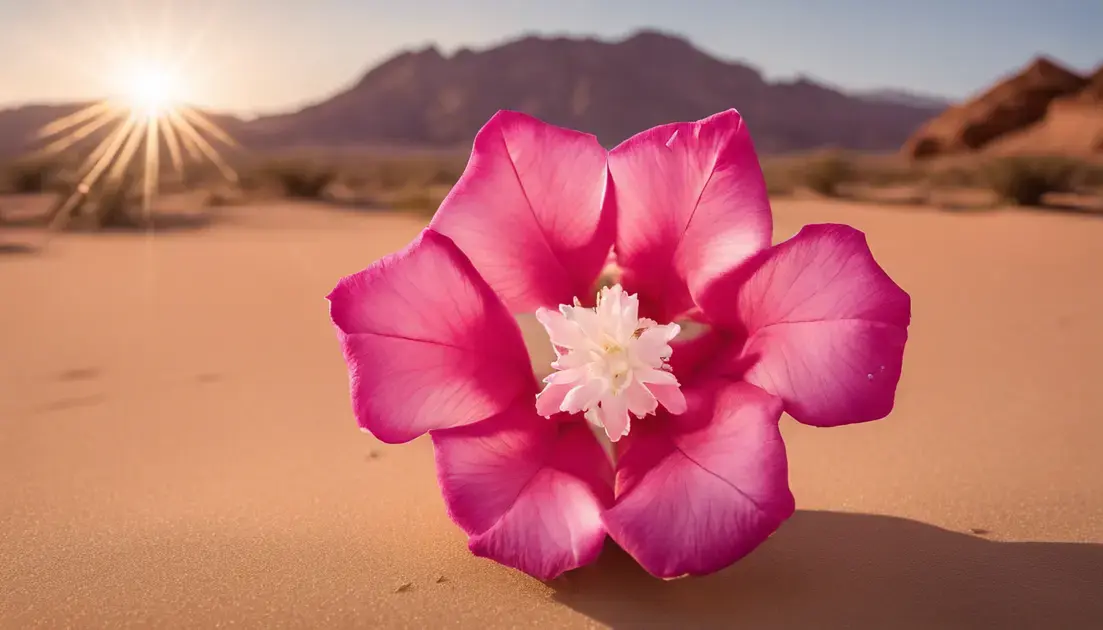 fotos de rosas do deserto