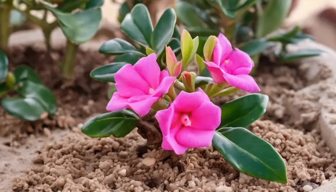 Guia passo a passo: Como Plantar e Cultivar Rosa do Deserto a partir de Mudas
