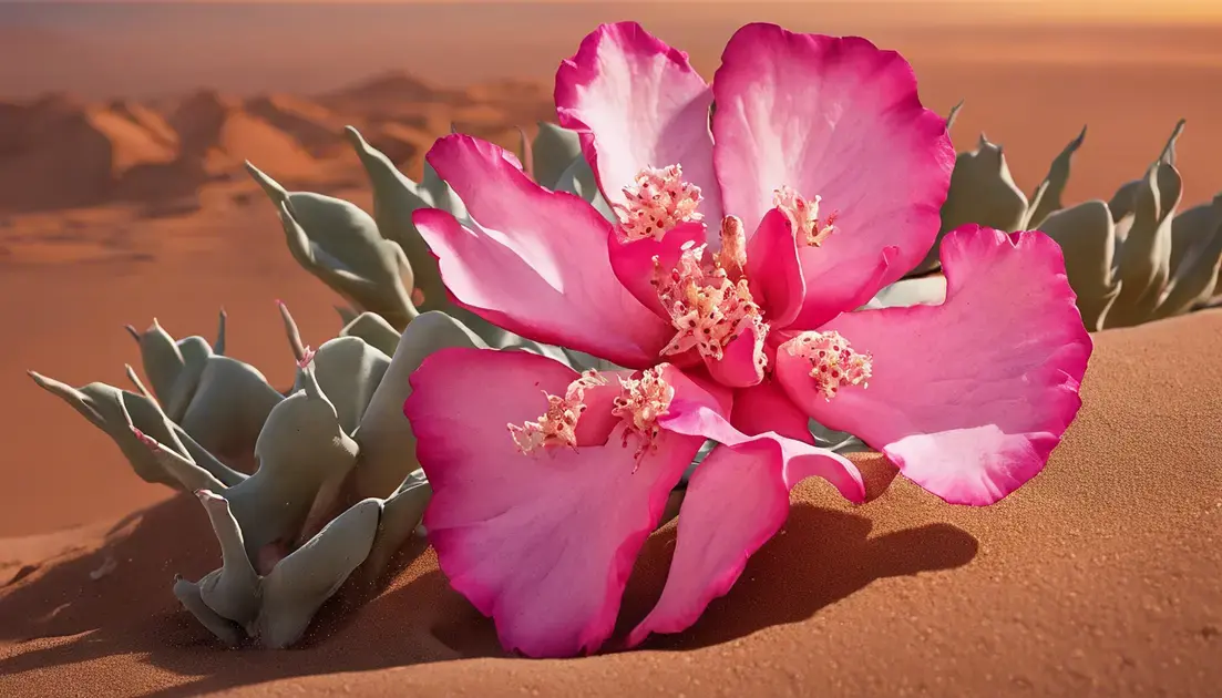 Quais nutrientes a rosa do deserto precisa para crescer saudável