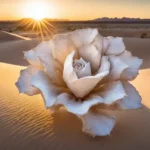rosa do deserto branca