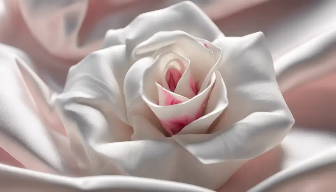 rosa do deserto branca dobrada
