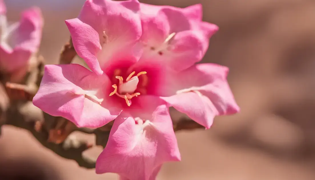 Rosa do deserto: conhecendo, cultivando e apreciando a flor do deserto.