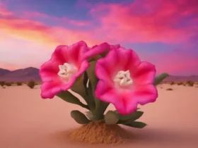 rosa do deserto grande