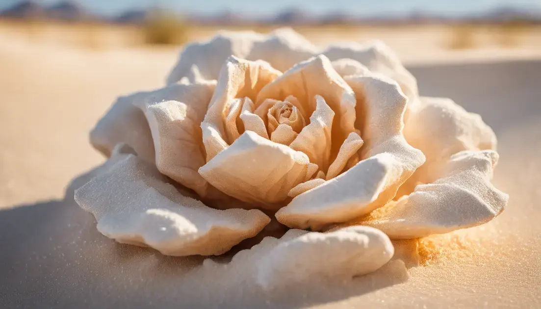 rosa do deserto significado