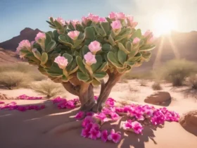rosa do deserto variegata