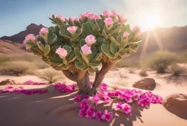 rosa do deserto variegata
