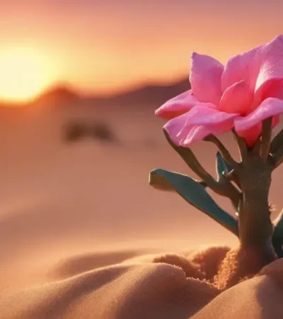 rosa do.deserto
