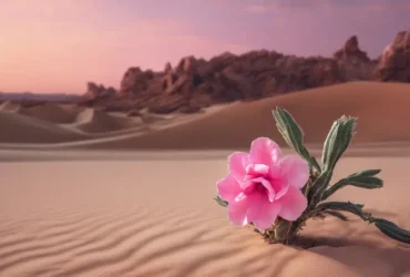semente rosa do deserto